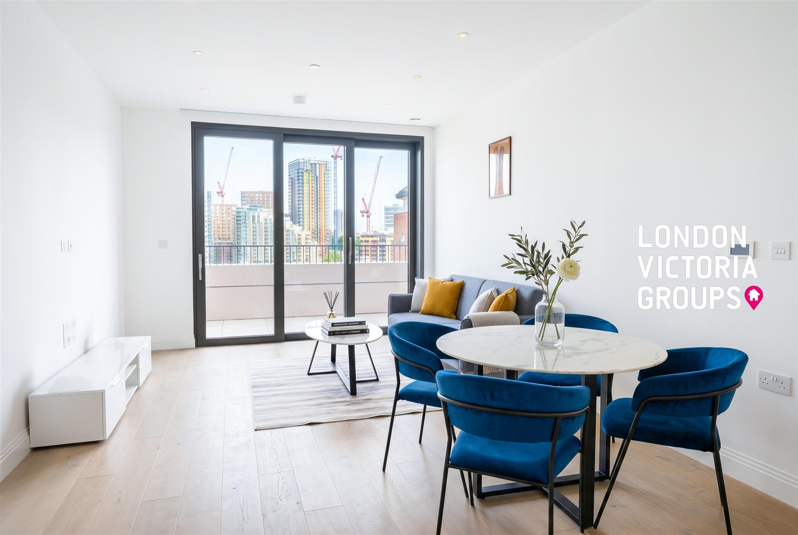 1 bed property in Waterview Apartments, William Morris Way, London
